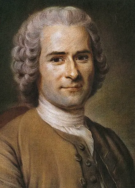 Portrait of Jean-Jacques Rousseau by Maurice Quentin de La Tour